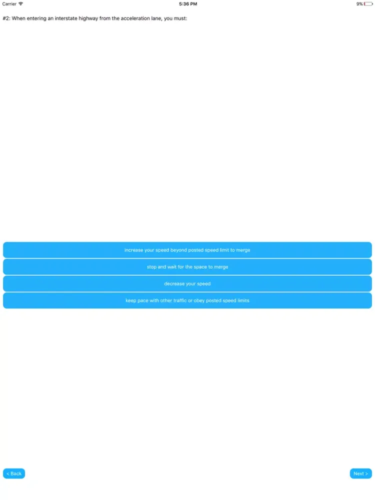 Capturas de pantalla de Illinois DMV Permit Exam Prep iPad 