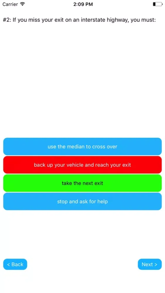 Iowa DMV Permit Practice Exams স্ক্রিনশট