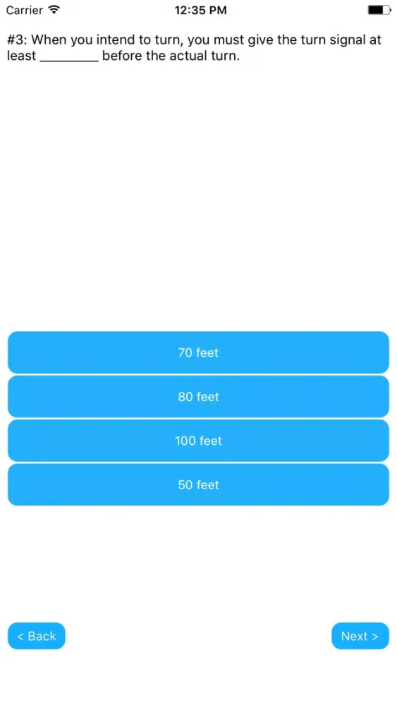 Maine DMV Permit Exam Prep Screenshots