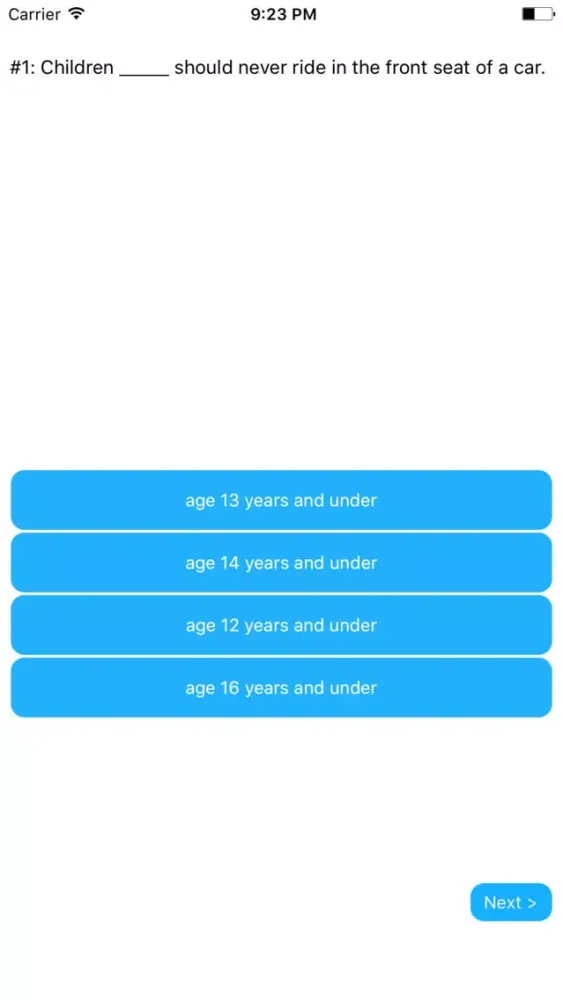 Missouri DMV Permit Exam Prep Ekran Görüntüleri