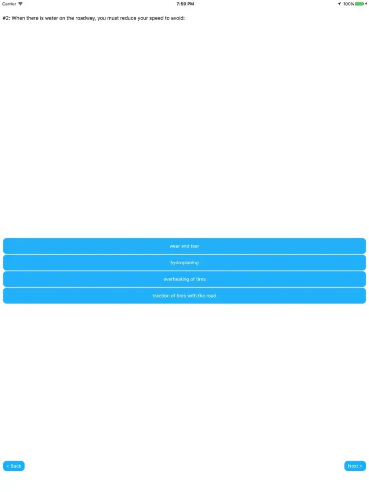 Ohio DMV Permit Practice Exams iPad  Screenshots