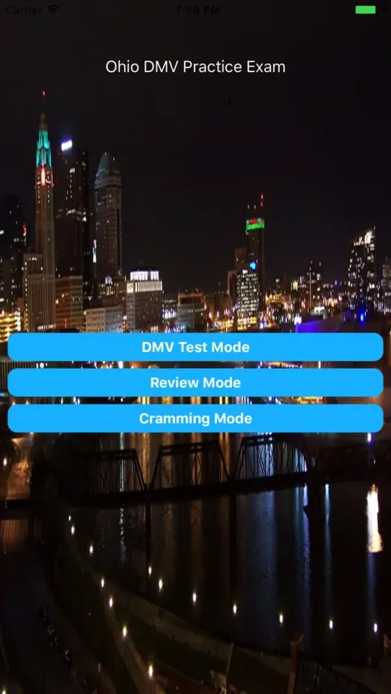 Ohio DMV Permit Practice Exams Screenshots