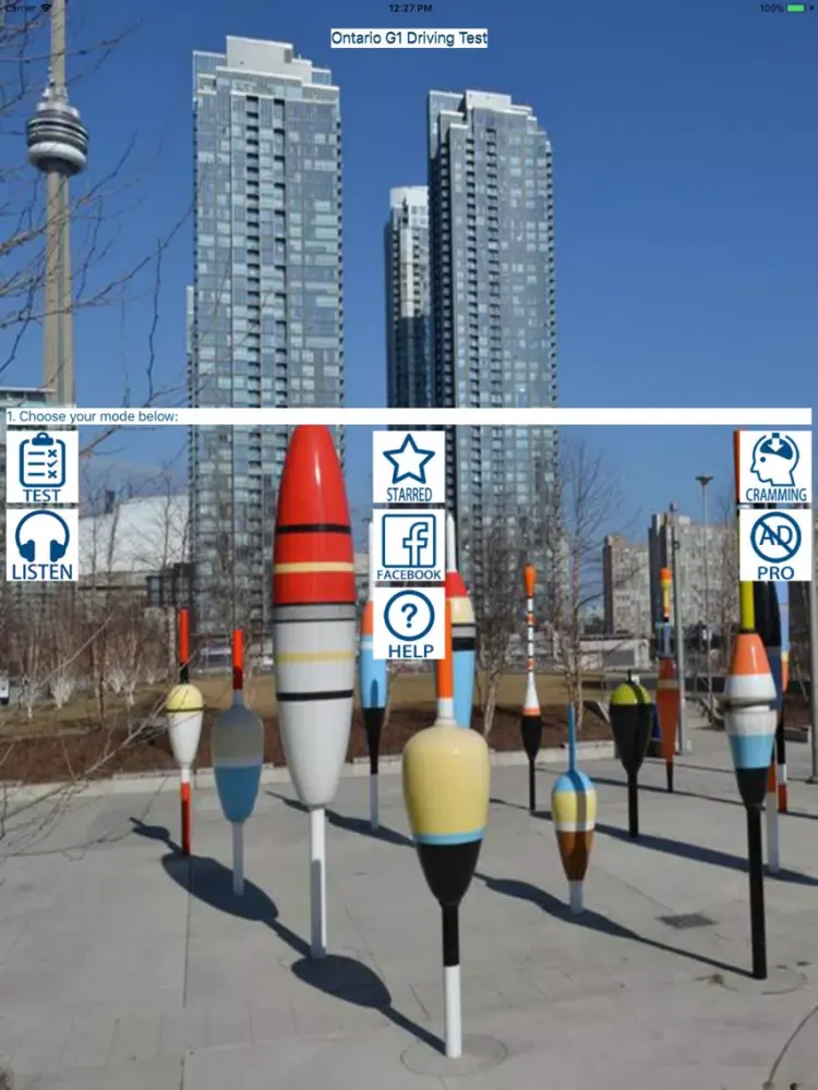 Ontario G1 Driving Test 2022 iPad  Screenshots