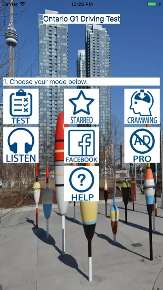 Ontario G1 Driving Test 2022 Screenshots
