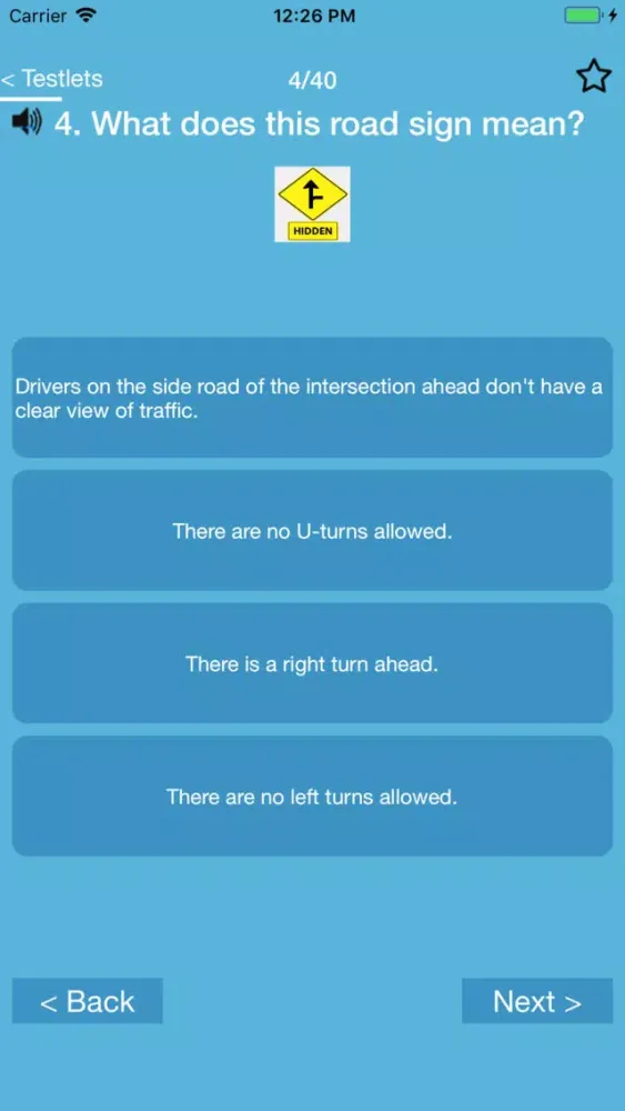 Ontario G1 Driving Test 2022 Screenshots