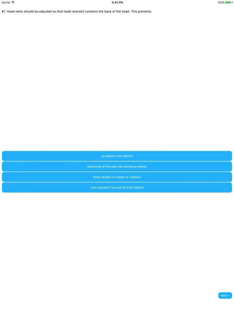 تصاویر Virginia DMV Permit Exam Prep iPad 