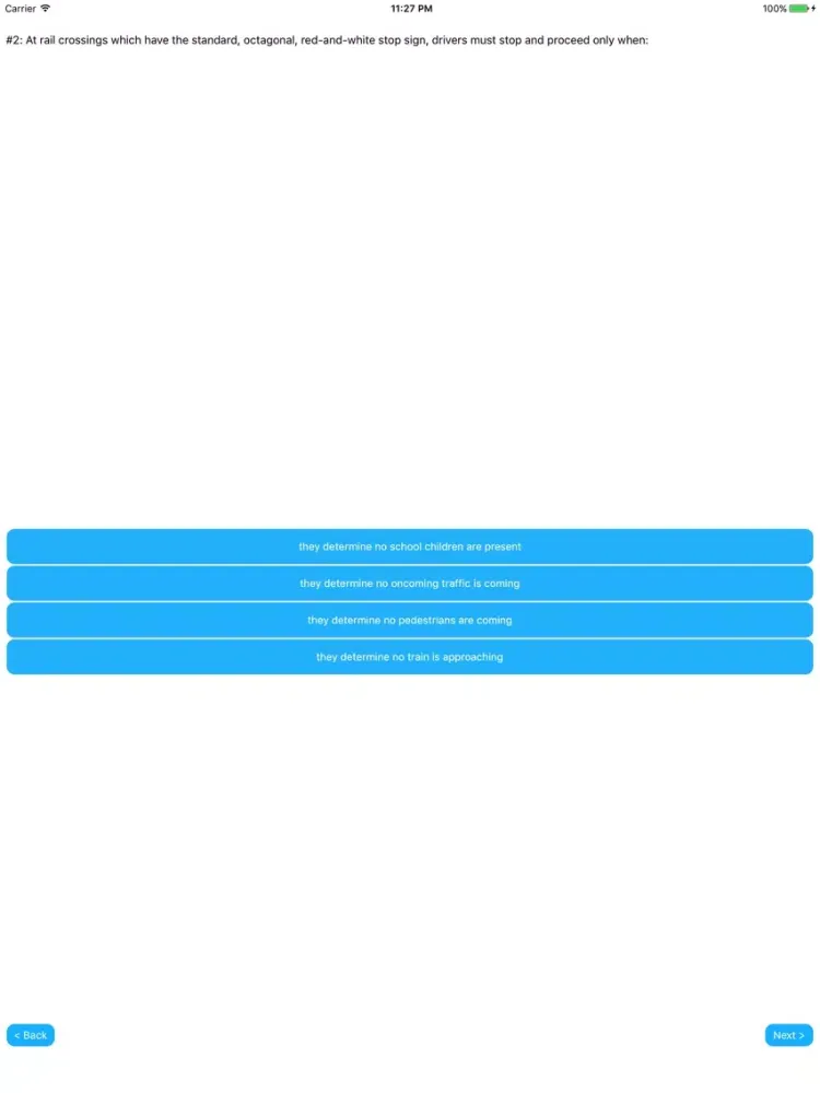 West Virginia DMV Permit Exams iPad  سکرین شاٹس
