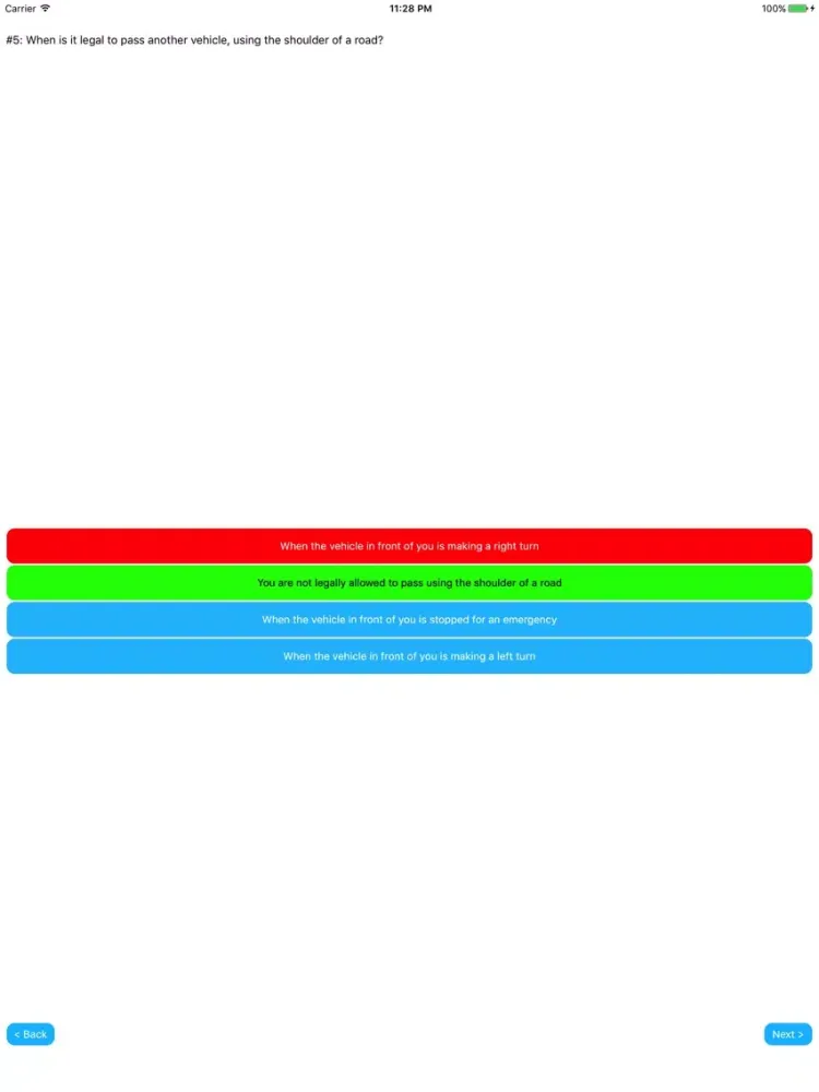 West Virginia DMV Permit Exams iPad  سکرین شاٹس