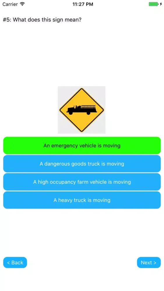 West Virginia DMV Permit Exams سکرین شاٹس