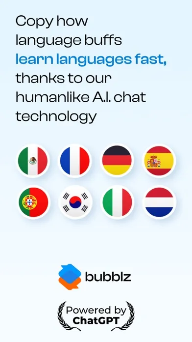 AI Language Practice - Bubblz™ Ekran Görüntüleri