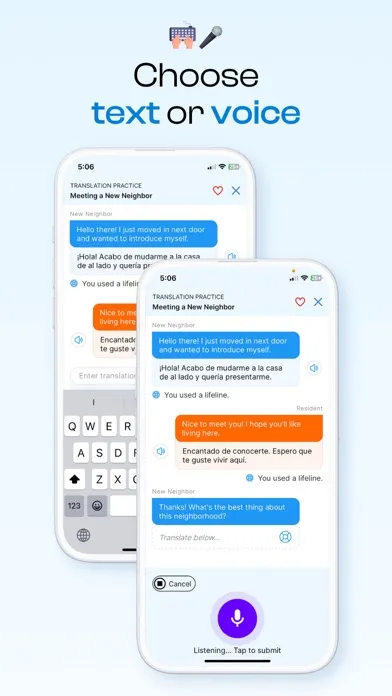 AI Language Practice - Bubblz™ Ekran Görüntüleri