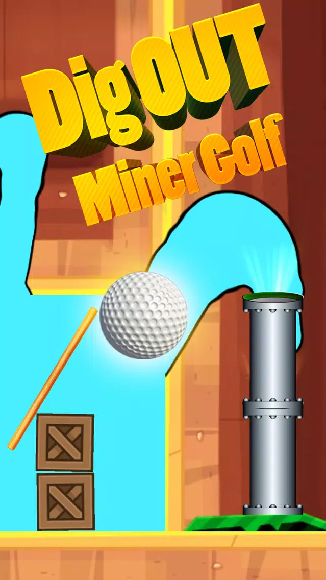 Capturas de tela do Dig Out Miner Golf