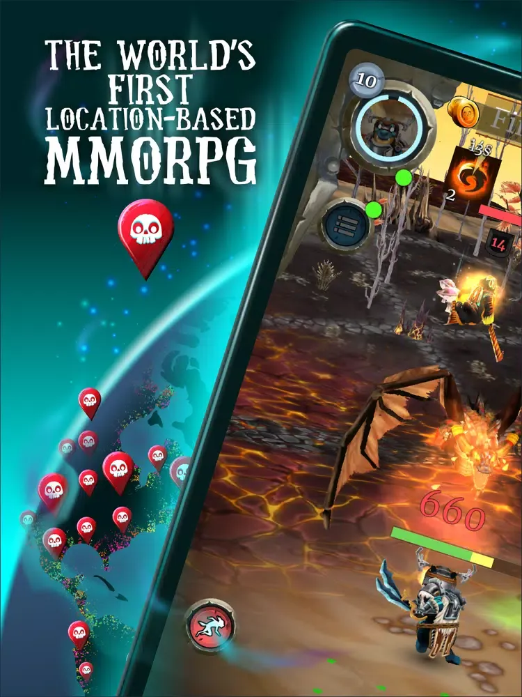 Ảnh chụp màn hình của Otherworld Heroes iPad 