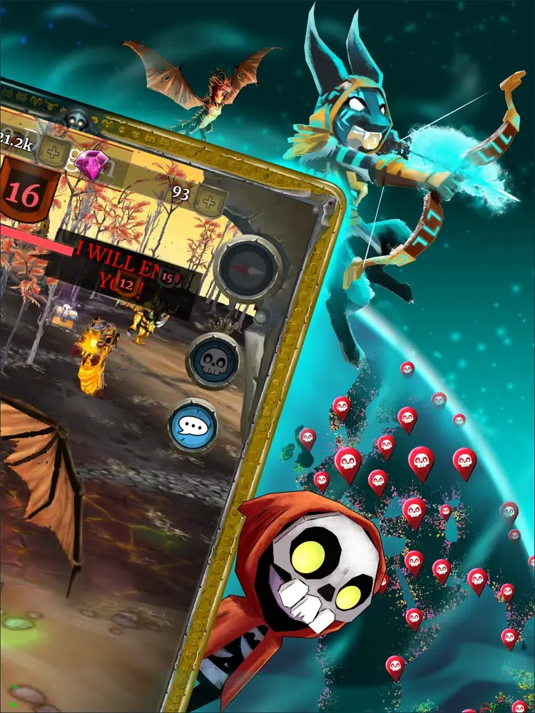 Ảnh chụp màn hình của Otherworld Heroes iPad 