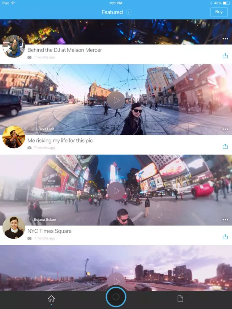 Bubl Xplor App iPad  스크린샷