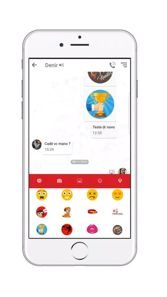 Zrzuty ekranu Buble Social