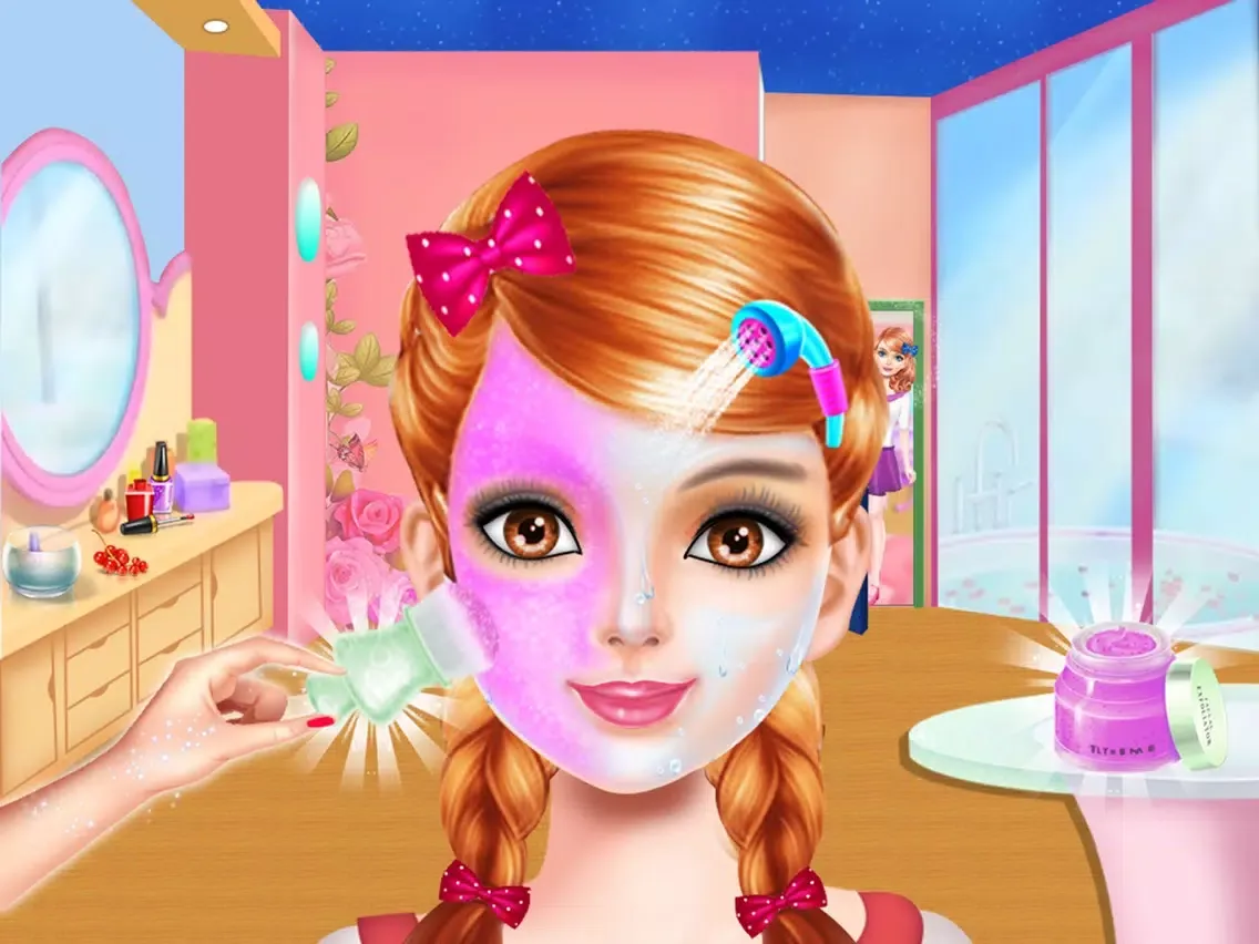 Twins sisters school day fun iPad  Screenshots