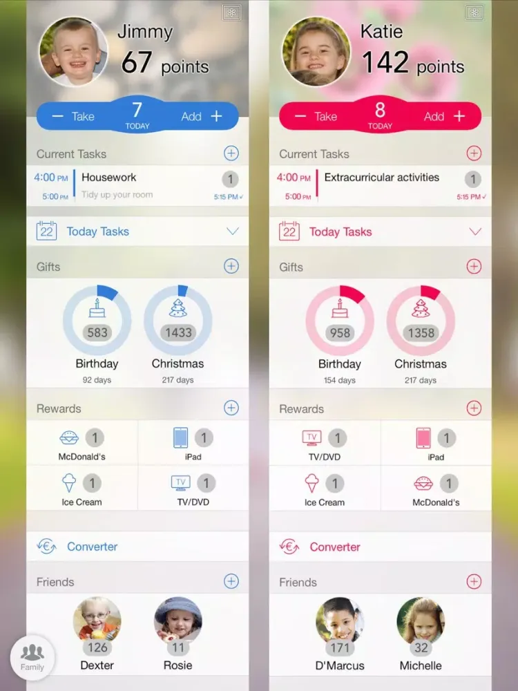 Скриншоты Bubu - Motivate your child iPad 