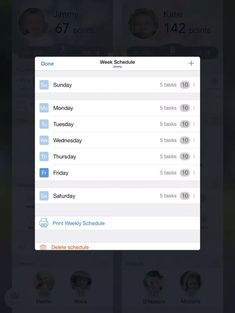 Скриншоты Bubu - Motivate your child iPad 