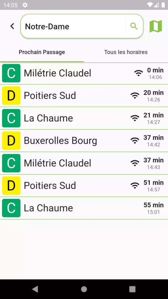 Скриншоты Better Bus - Poitiers