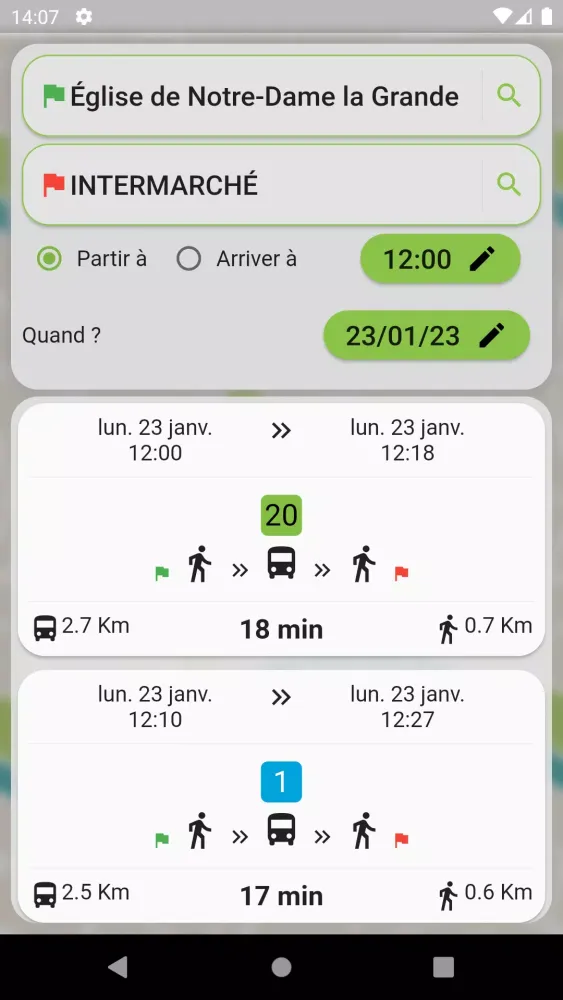 Скриншоты Better Bus - Poitiers
