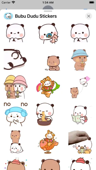 Captures d'écran de Bubu Dudu Stickers - WASticker