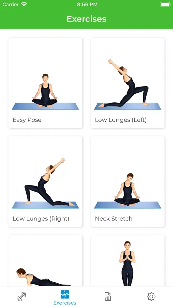 Zrzuty ekranu Yoga Workout Fitness