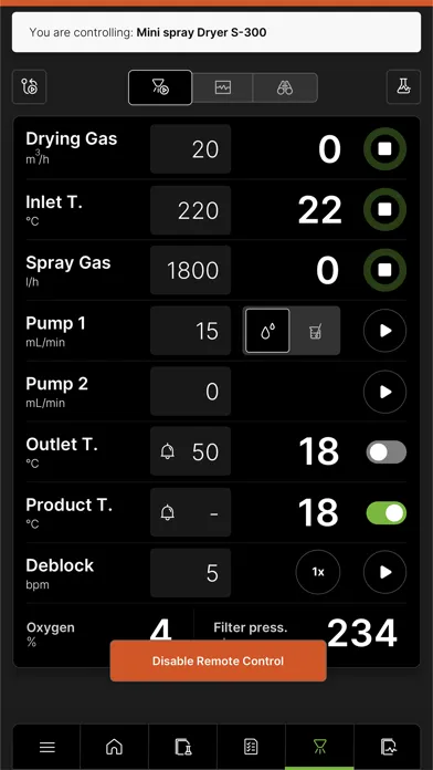 Capturas de pantalla de Flux Remote S-300