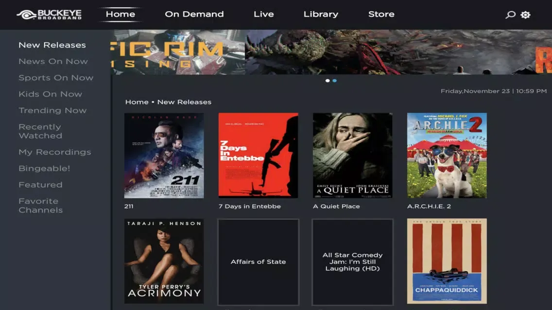 Screenshot di StreamTV Powered by Buckeye