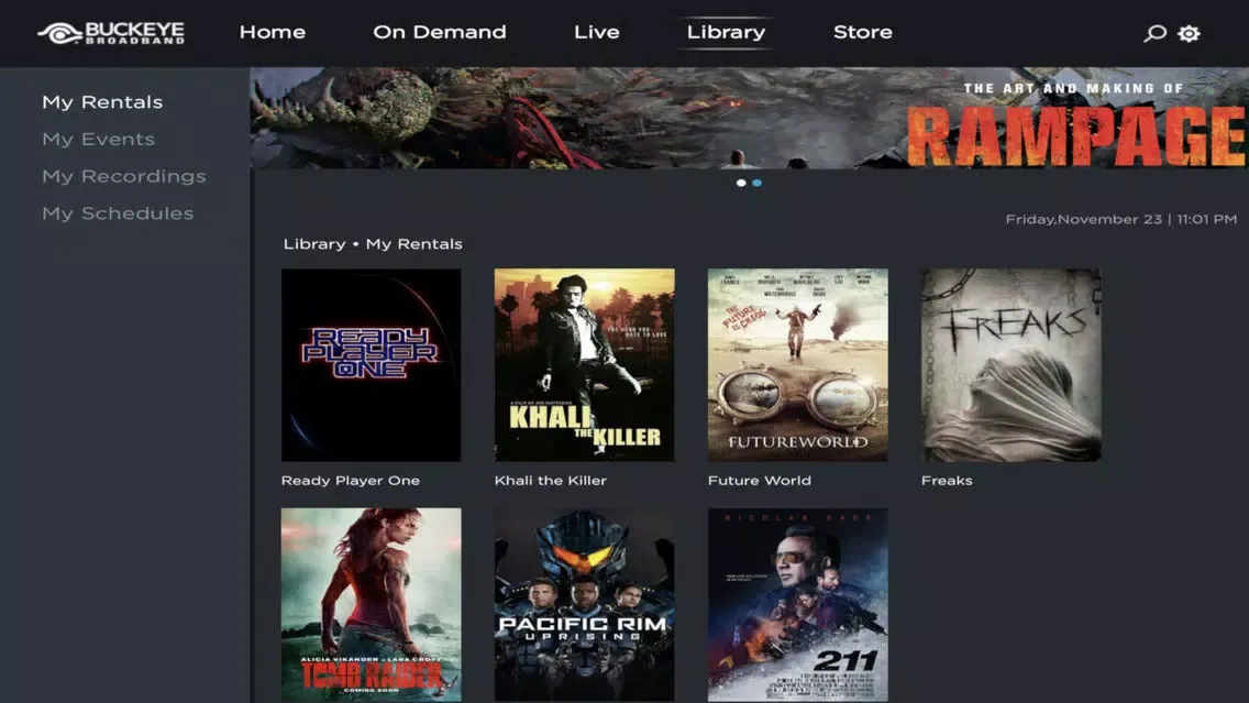 Screenshot di StreamTV Powered by Buckeye