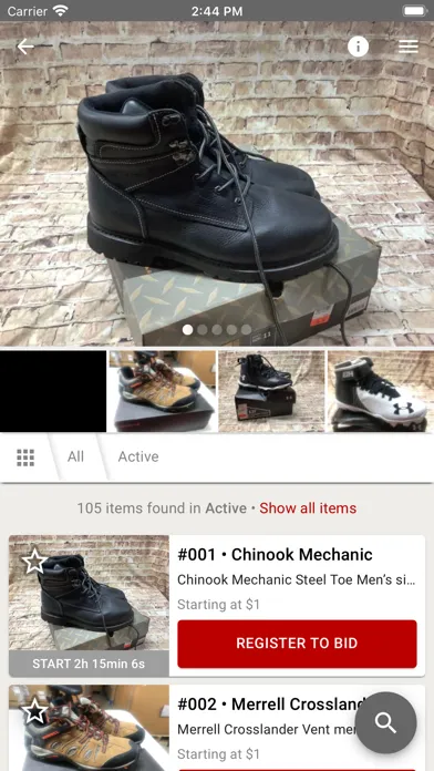 Screenshot di Buckeye Auction Group