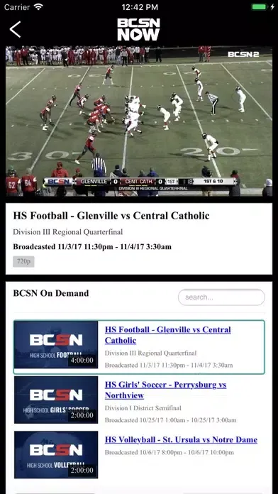 Скриншоты BCSN Now