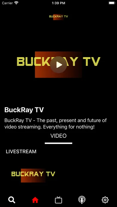 BuckRay TV Screenshots