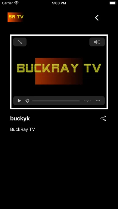 BuckRay TV Screenshots