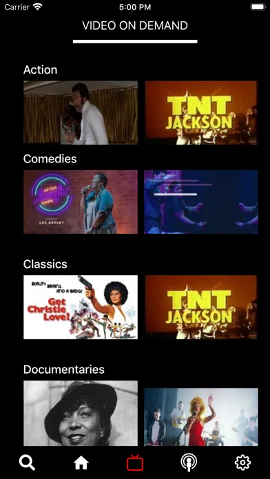 BuckRay TV Screenshots