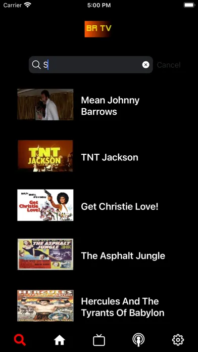 BuckRay TV Screenshots