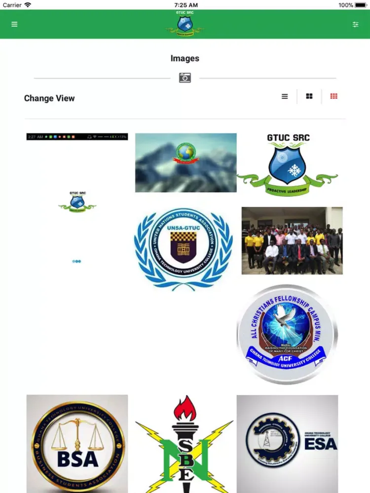 GTUC-SRC E-Notice iPad  Ekran Görüntüleri