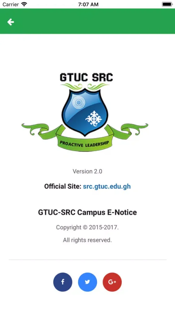 GTUC-SRC E-Notice Ekran Görüntüleri