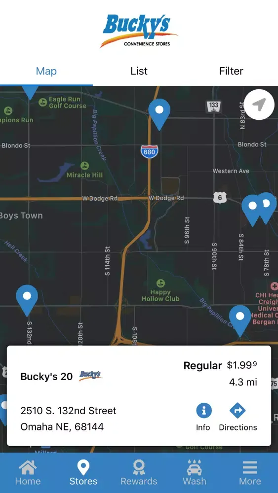 Bucky's Convenience Stores سکرین شاٹس