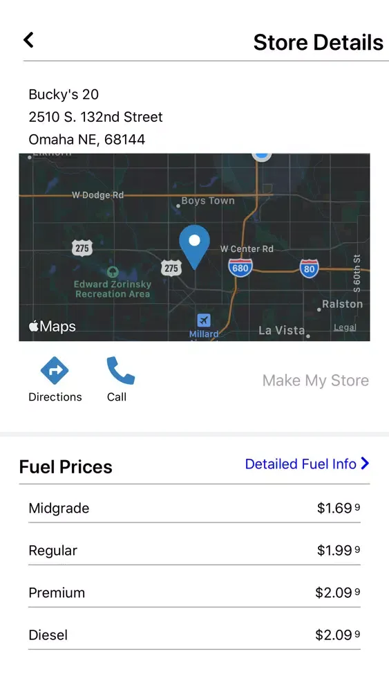 Bucky's Convenience Stores سکرین شاٹس