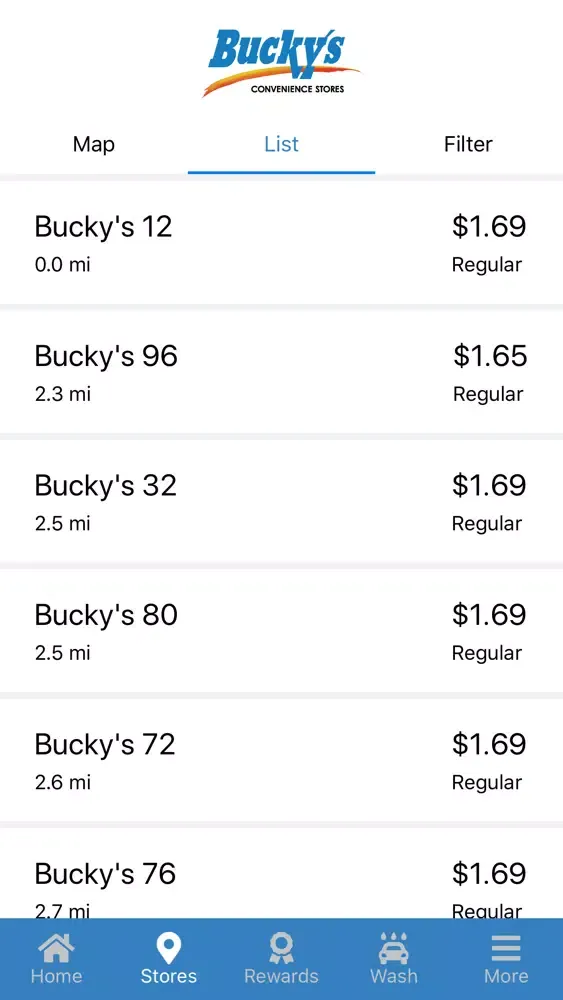 Bucky's Convenience Stores سکرین شاٹس