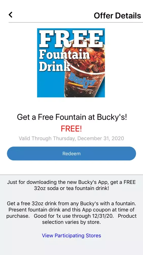 Bucky's Convenience Stores سکرین شاٹس