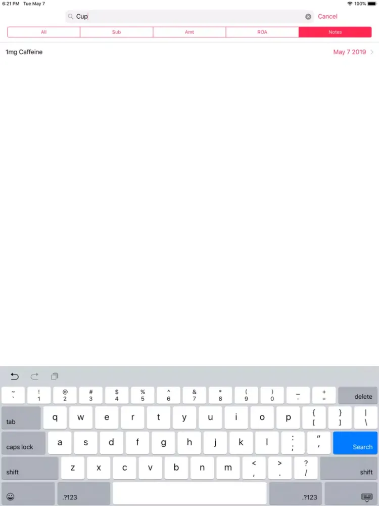 Tablets - Substance Journal iPad  سکرین شاٹس