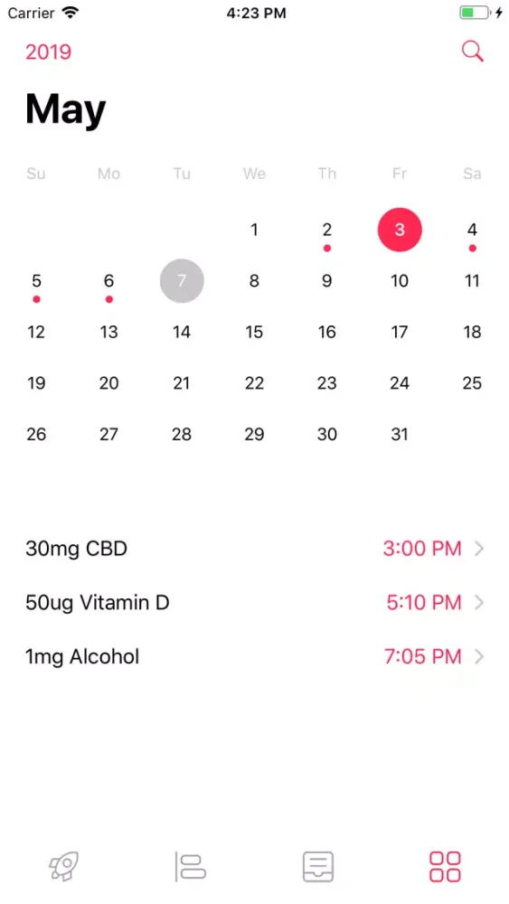 Tablets - Substance Journal سکرین شاٹس