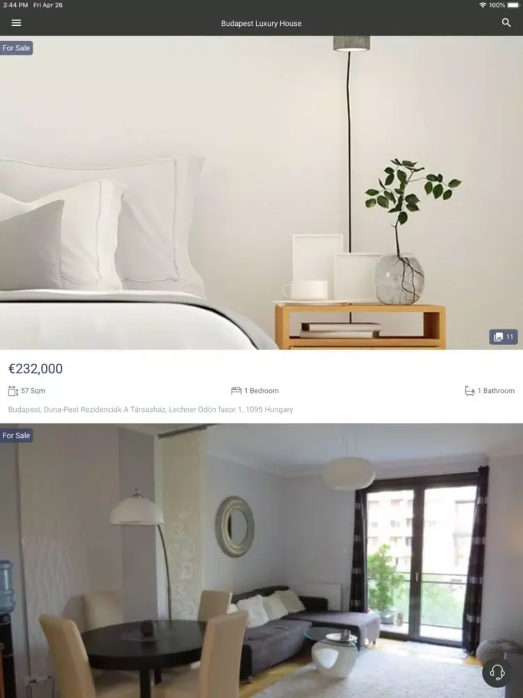 Budapest Luxury House iPad 应用截图