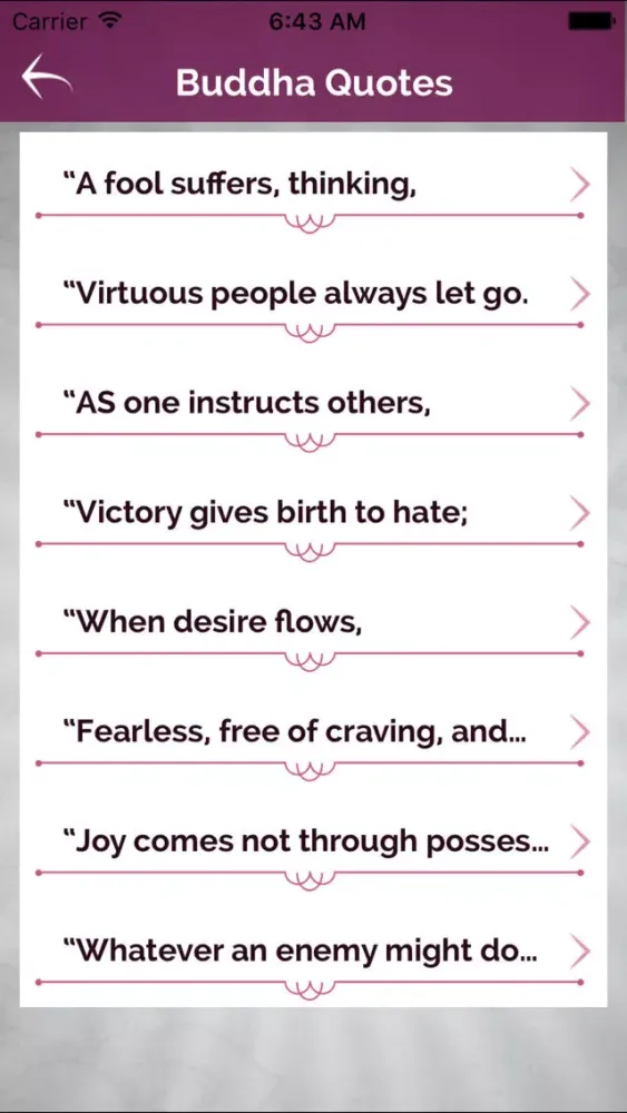 Скриншоты Gautam Buddha Quotes