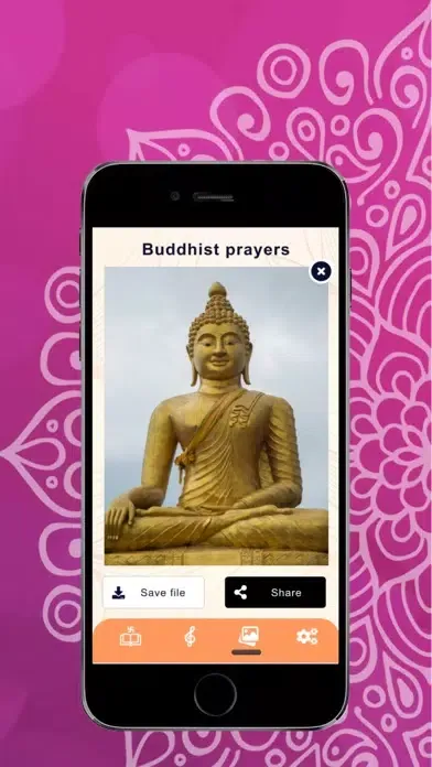 Captures d'écran de Buddhist prayers