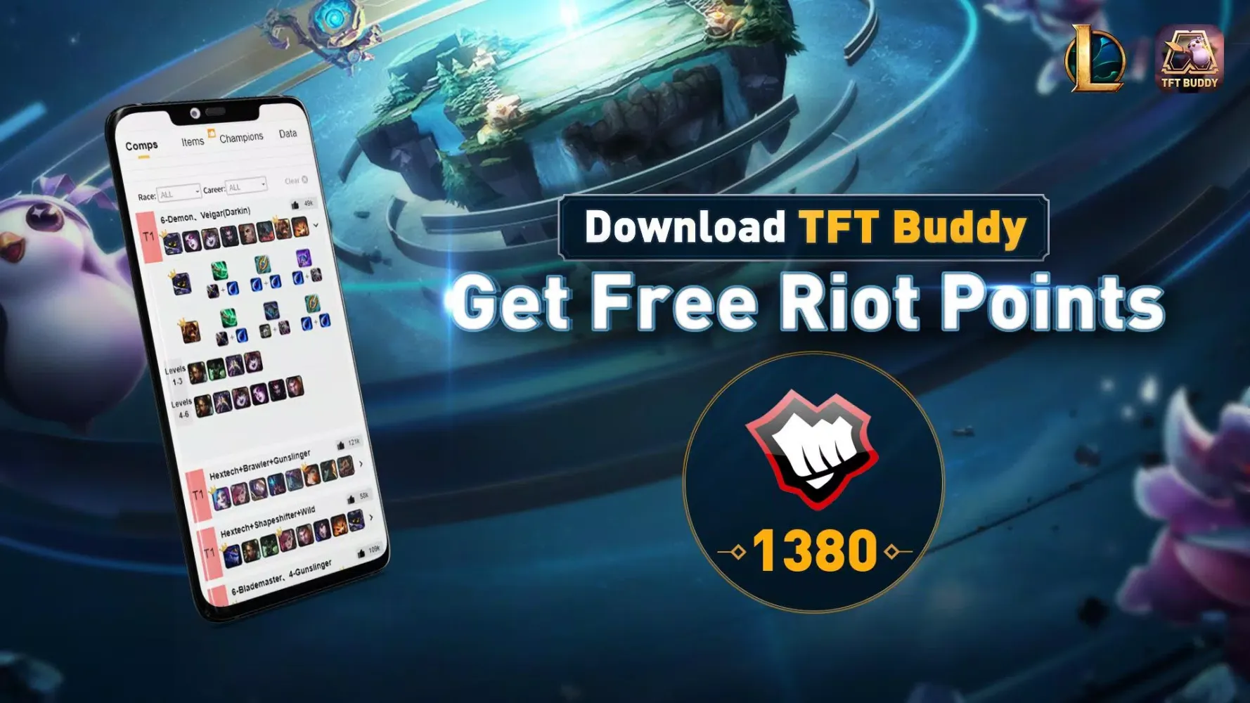 LOL TFT Buddy Ekran Görüntüleri