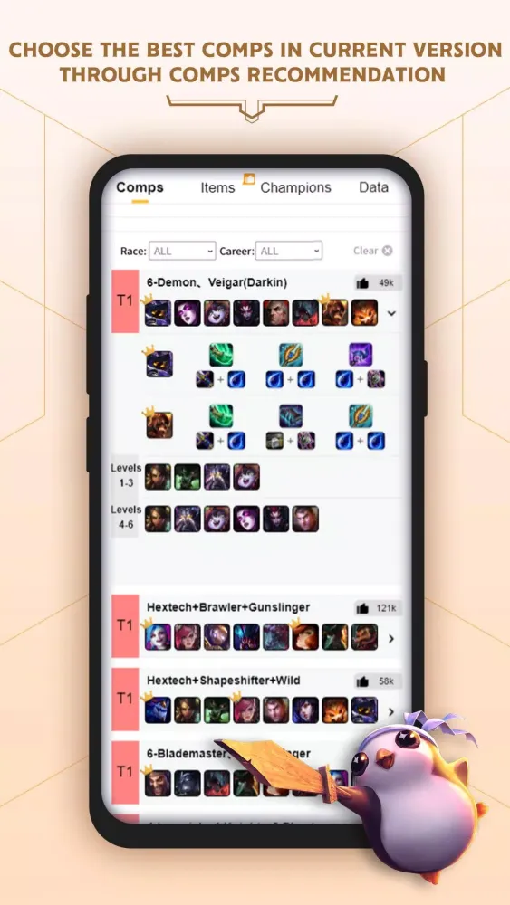 LOL TFT Buddy Ekran Görüntüleri