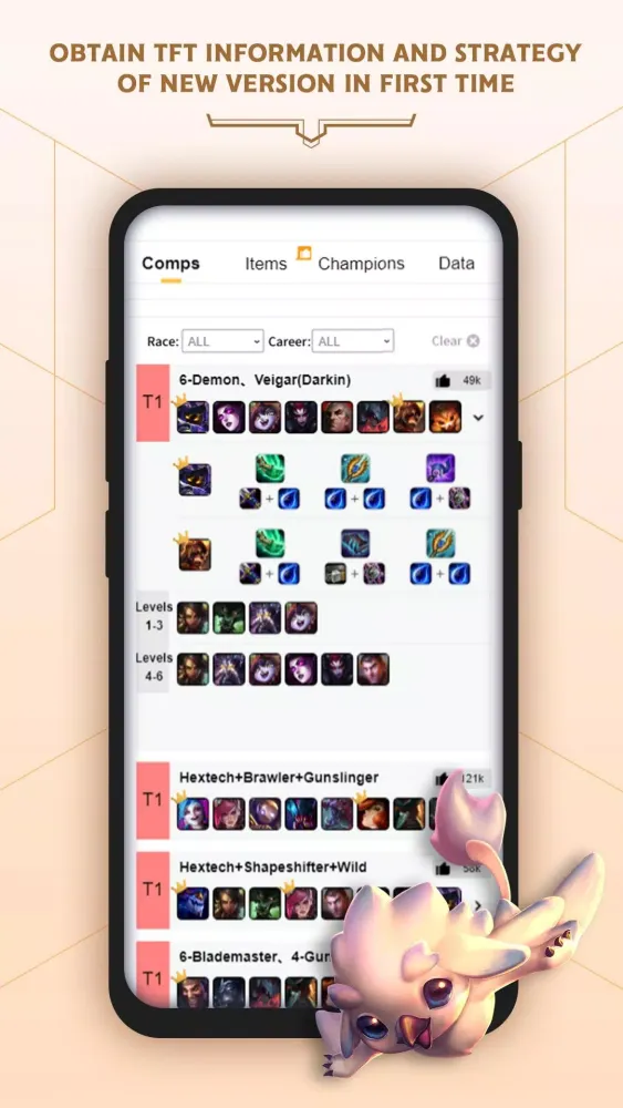 LOL TFT Buddy Ekran Görüntüleri
